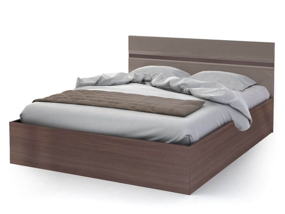 Кровать Вегас белый глянец