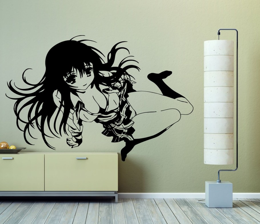 Декаль аниме