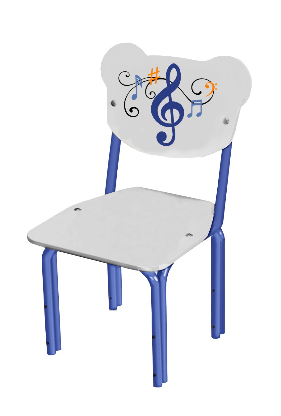 Стул детский голубой арт.2525м