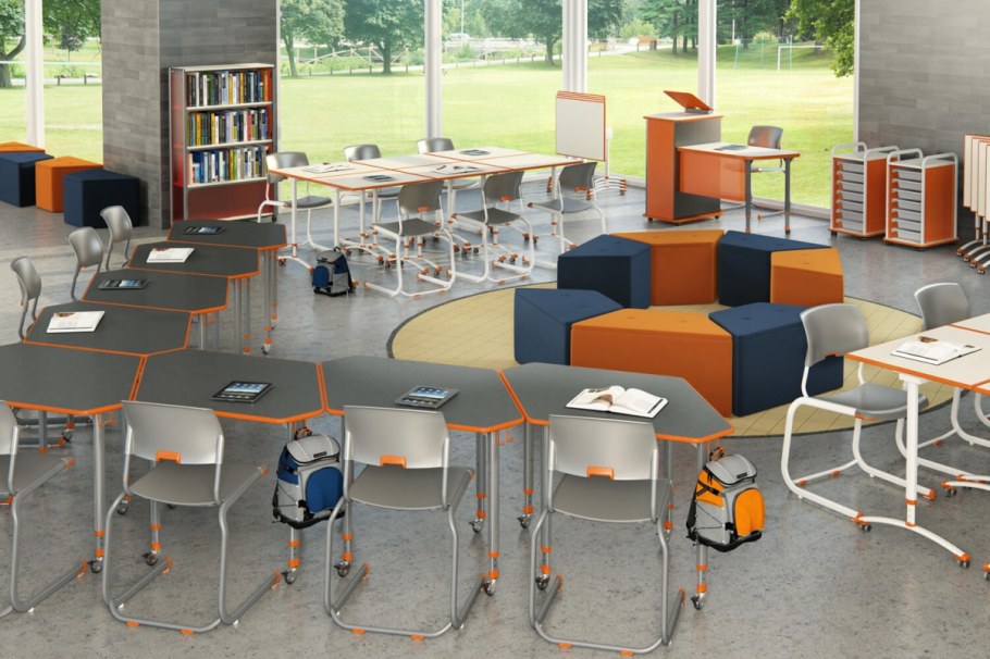 Модульные столы для школы