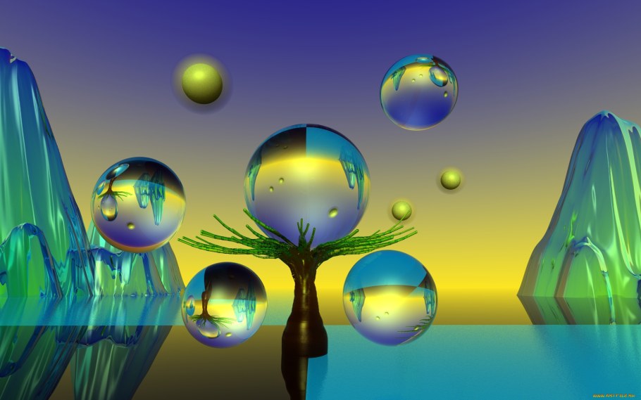 Абстракция шары