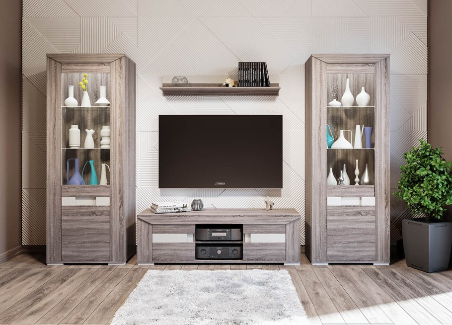 Комод мн-131-06 Кристалл