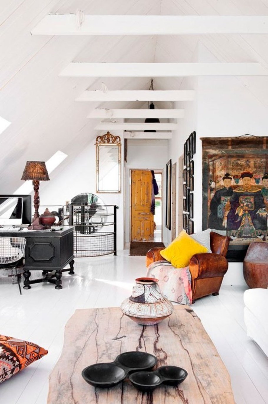 Антикварная мебель в современном интерьере