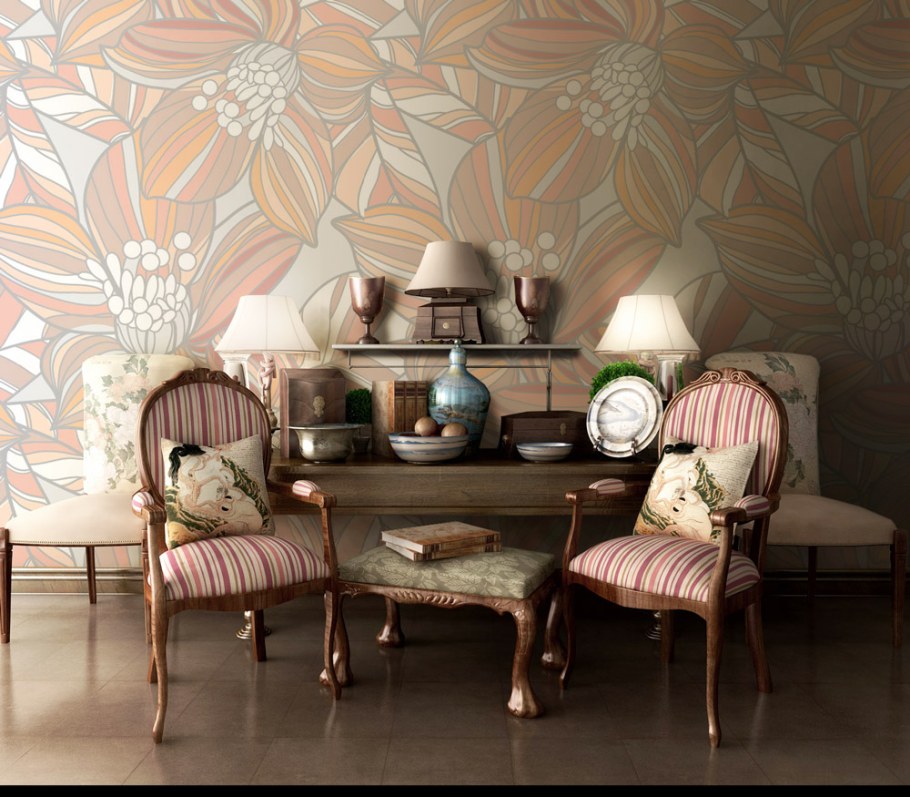 Интерьер в винтажном стиле