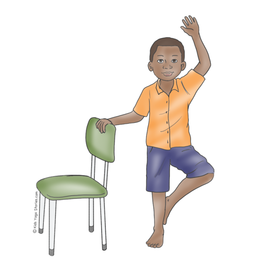 Занятие для детей готовим позы