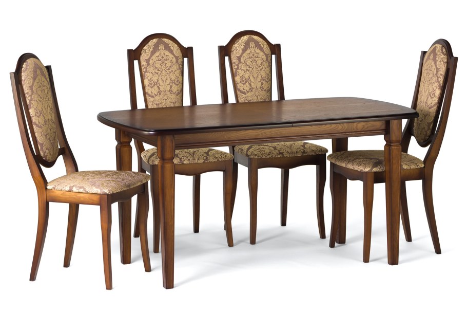 Деревянные столы и стулья для кухни