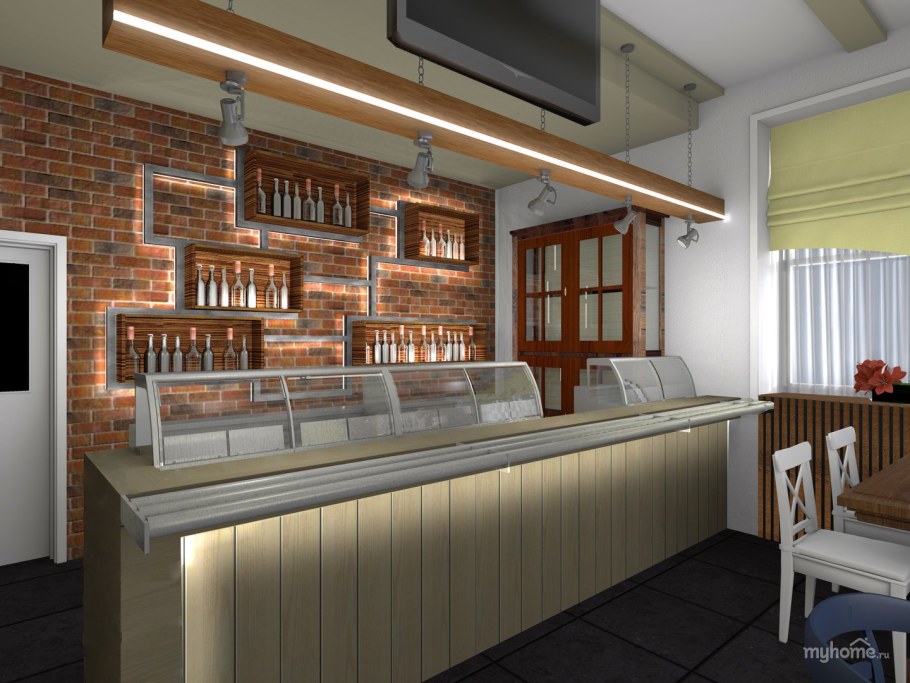 Буфет в интерьере