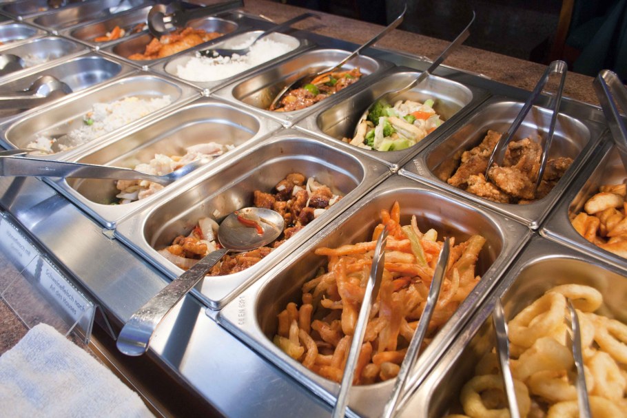 Столовая шведский стол