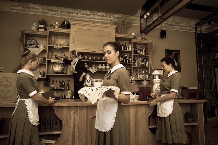 Буфет в ресторане