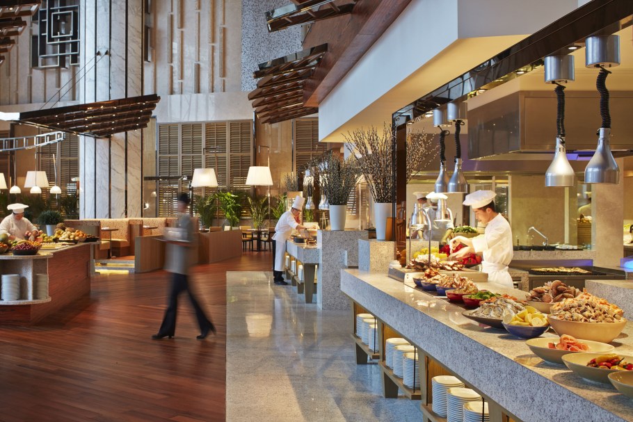 Завтрак шведский стол Hyatt Regency