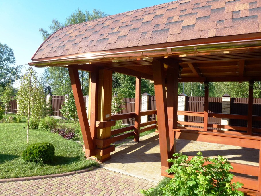 Крыша для беседки