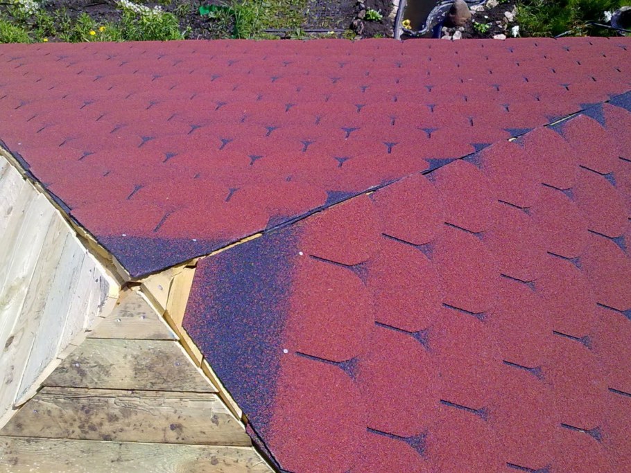 Беседка с гибкой кровлей