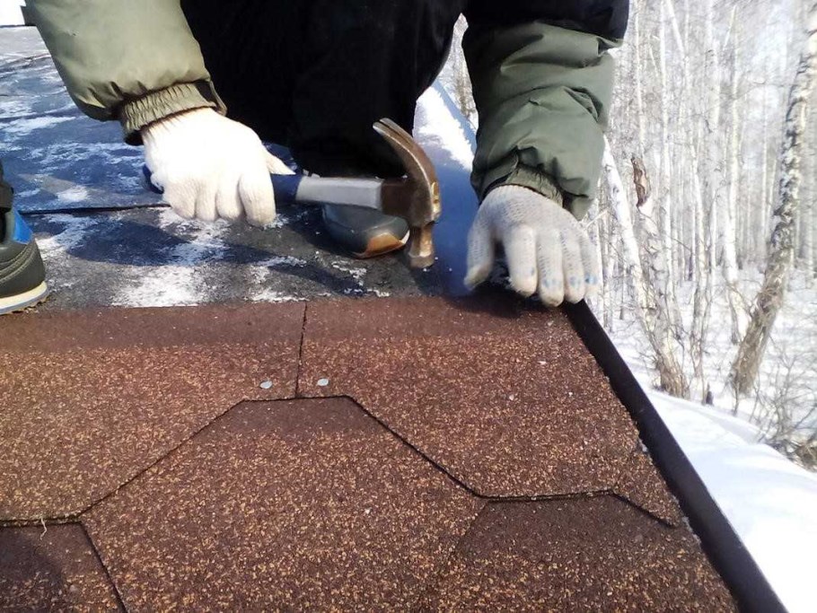 Шинглас мягкая кровля монтаж зимой