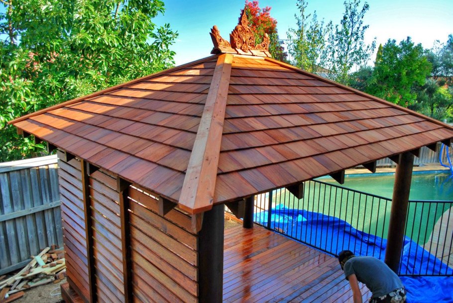 Крыша для беседки