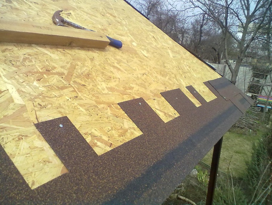Кровля из мягкой черепицы по ОСБ