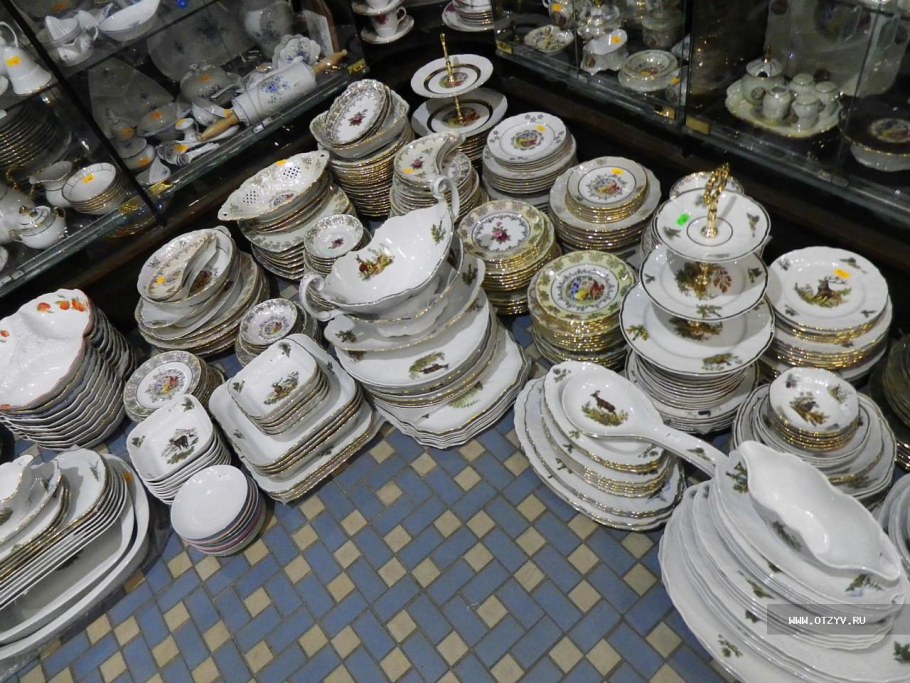 Чешская посуда Karlovy vary