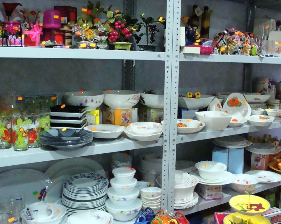 Оптовые склады посуды