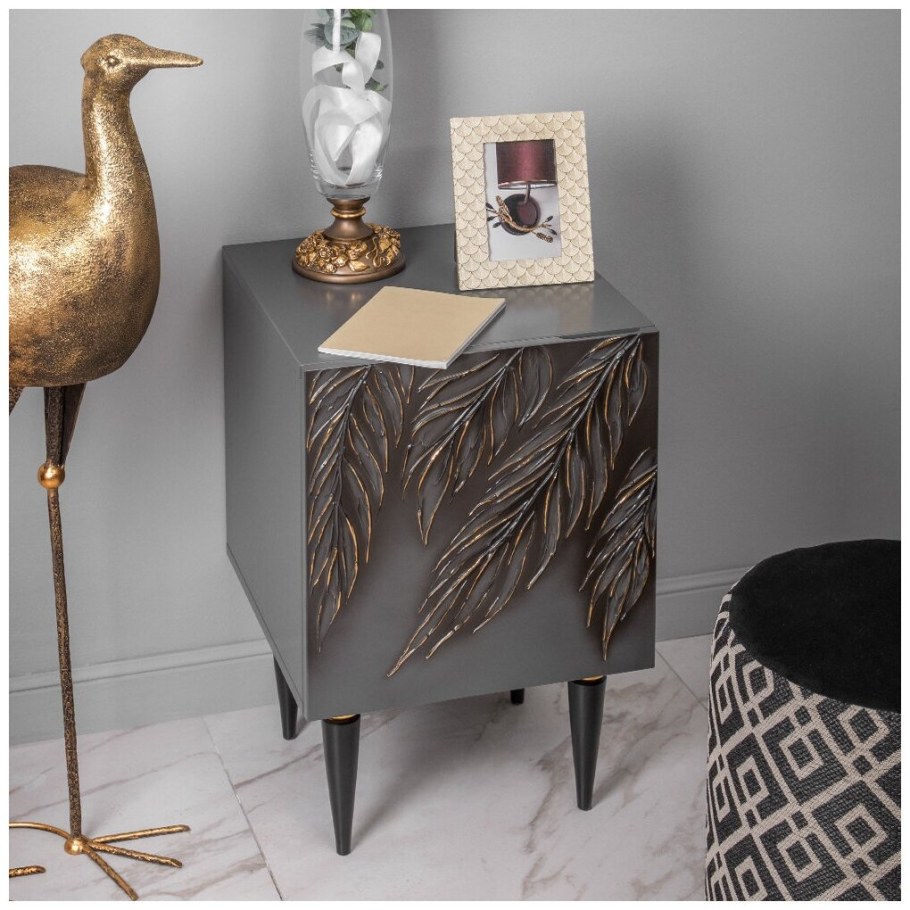 Тумба проволочная topim черного цвета