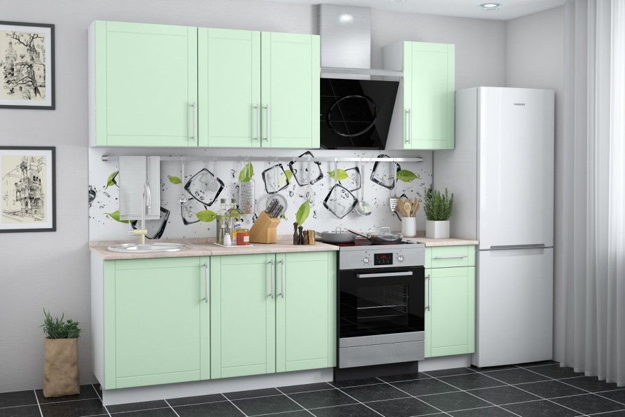 Кухня Лаванда св мебель 1.70