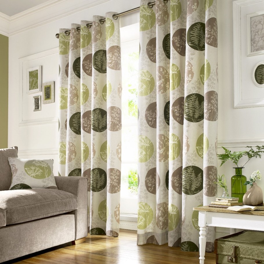 Шторы с оливками