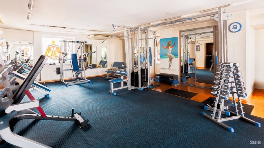 Спортзал в гостинице Урал Пермь