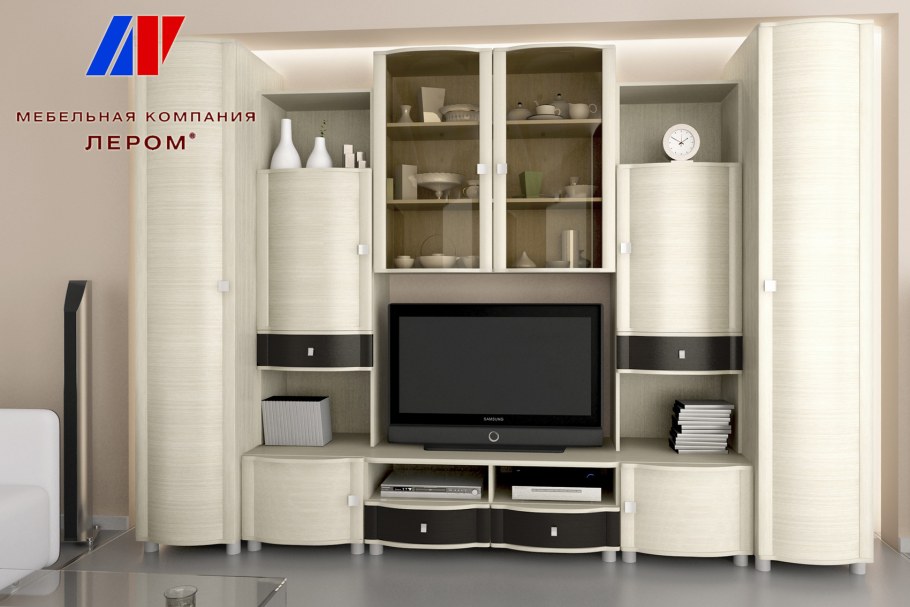 Модульная стенка Оливия Лером