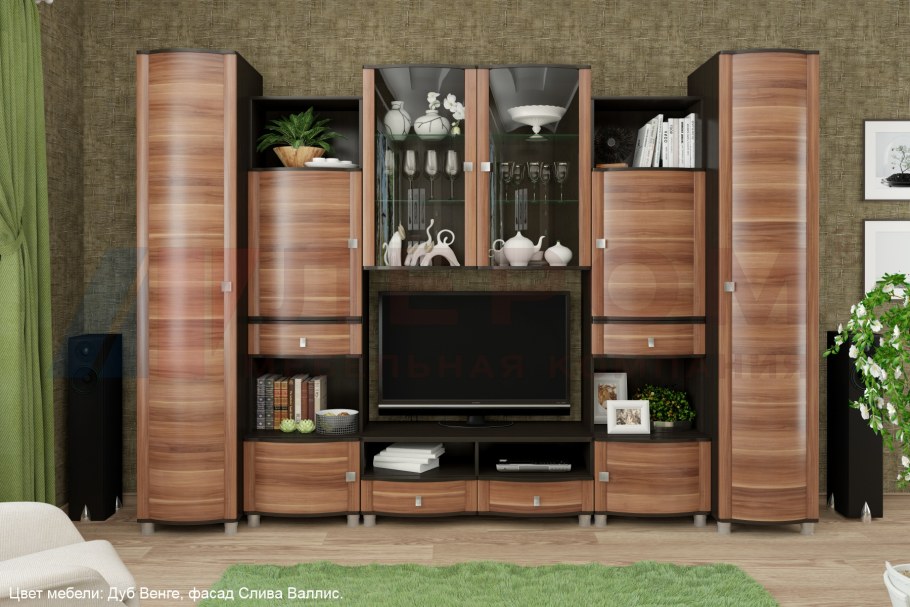 Стенка Оливия Лером слива Валлис