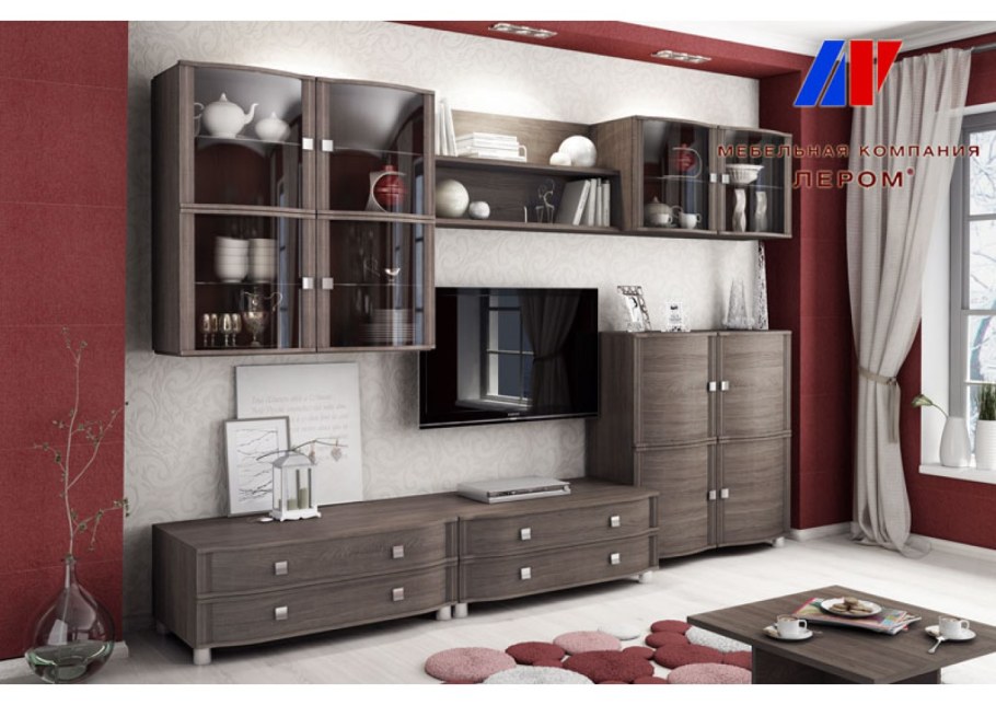 Стенка Оливия Лером дуб Пасадена