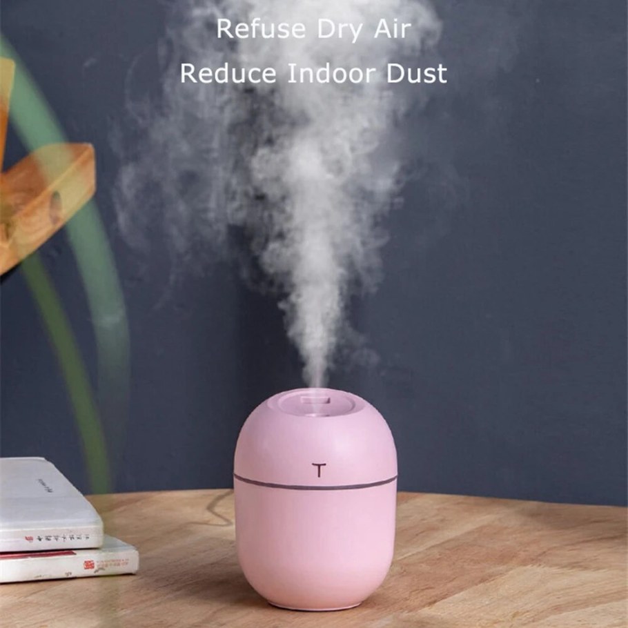 Ультразвуковой мини увлажнитель воздуха 200 мл