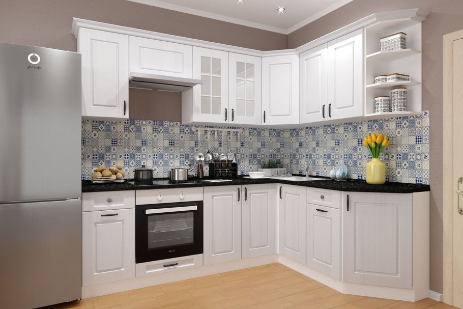 Кухонный гарнитур Белла хофф белый