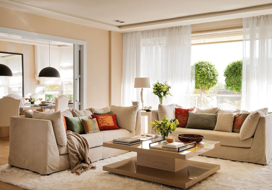 Уютная гостиная