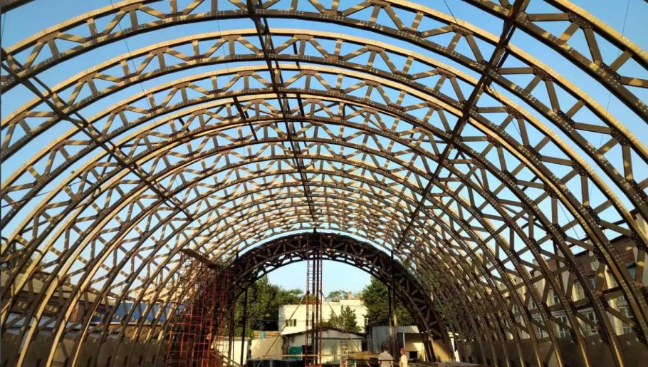 Н.В.Лебедева - фермы, арки, тонкостенные пространственные конструкции