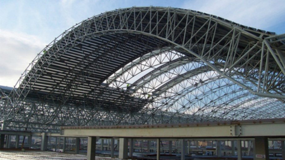 Большепролетное покрытие фермы