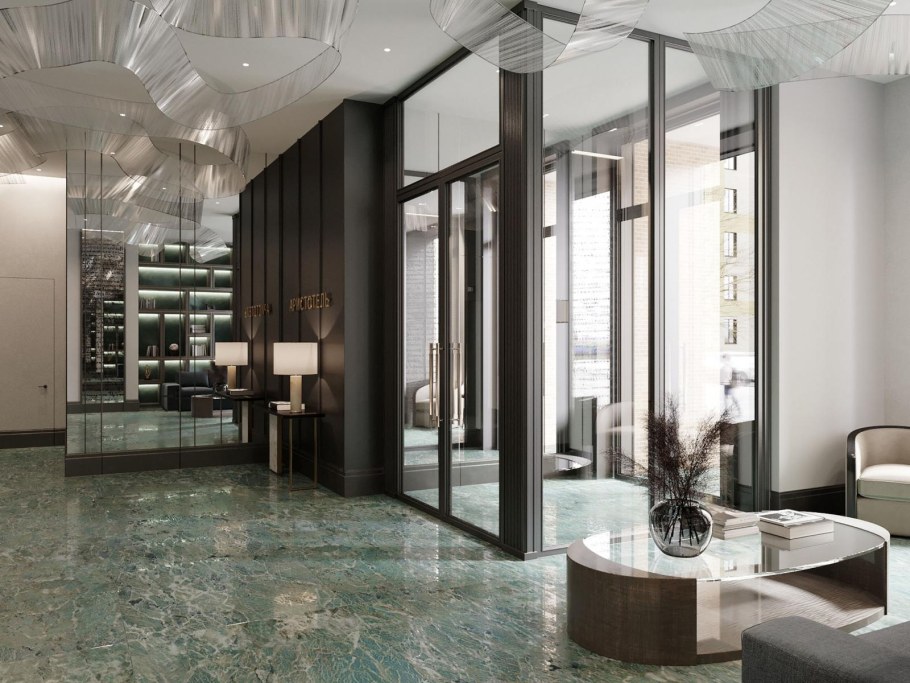 ЖК Дискавери лобби