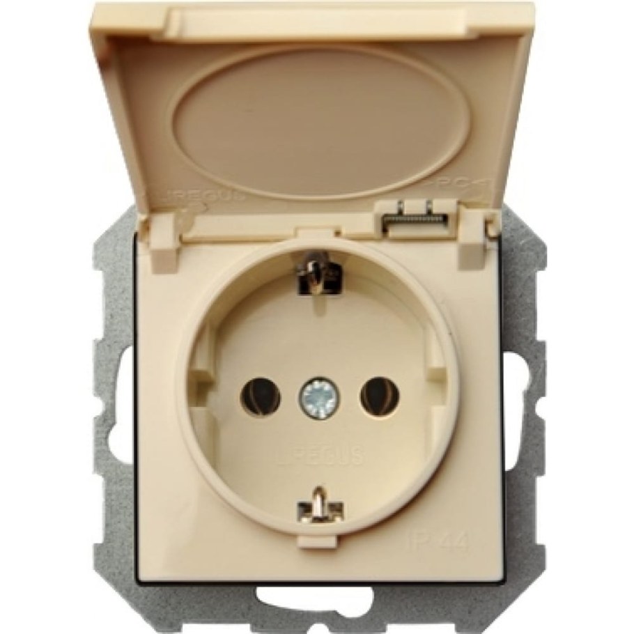 Розетка двойная lp44 встроенная Этюд