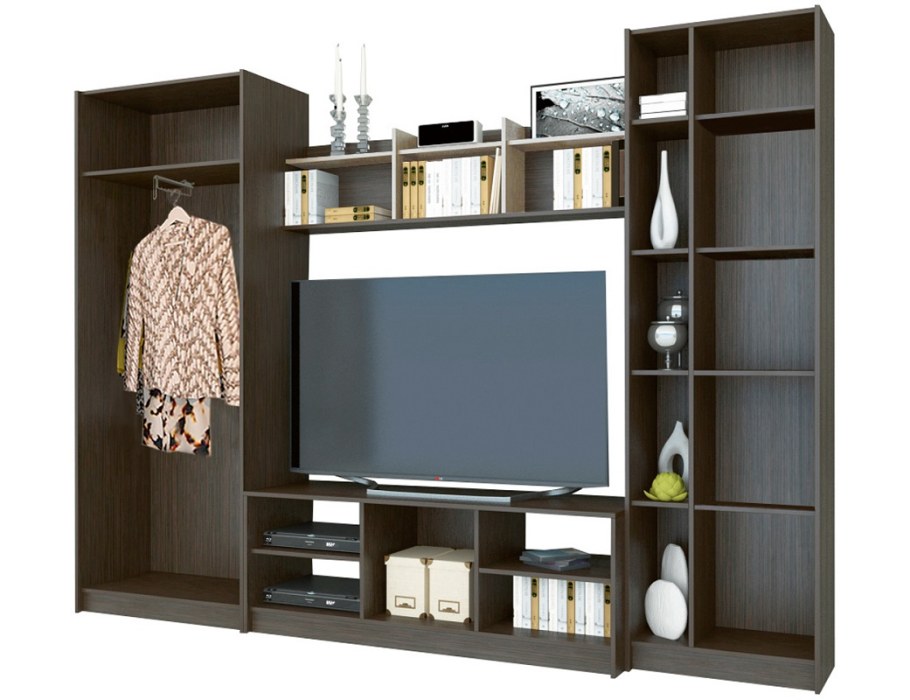 Стенка Горизонт мебель Милан Кантер/сонома