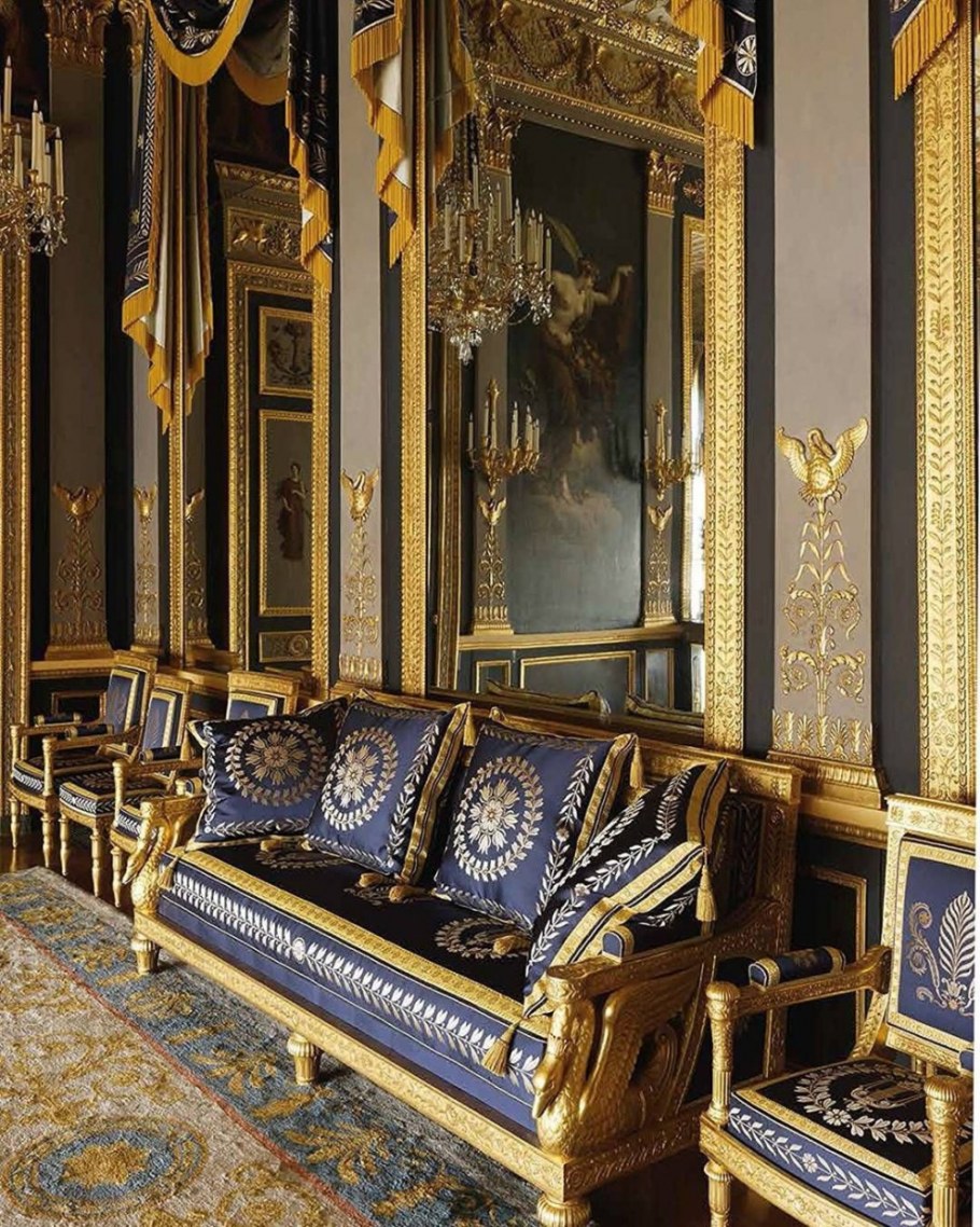 Наполеоновский Ампир интерьеры дворцов