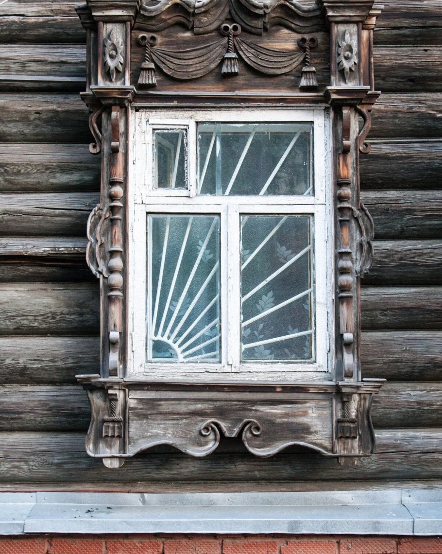 Деревянные окна 19 века