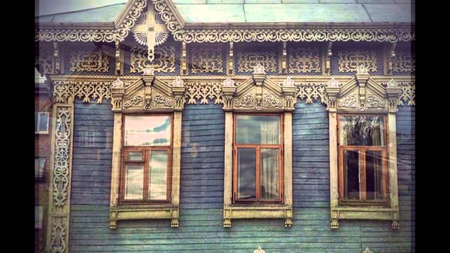 Вологодское деревянное зодчество резной Палисад