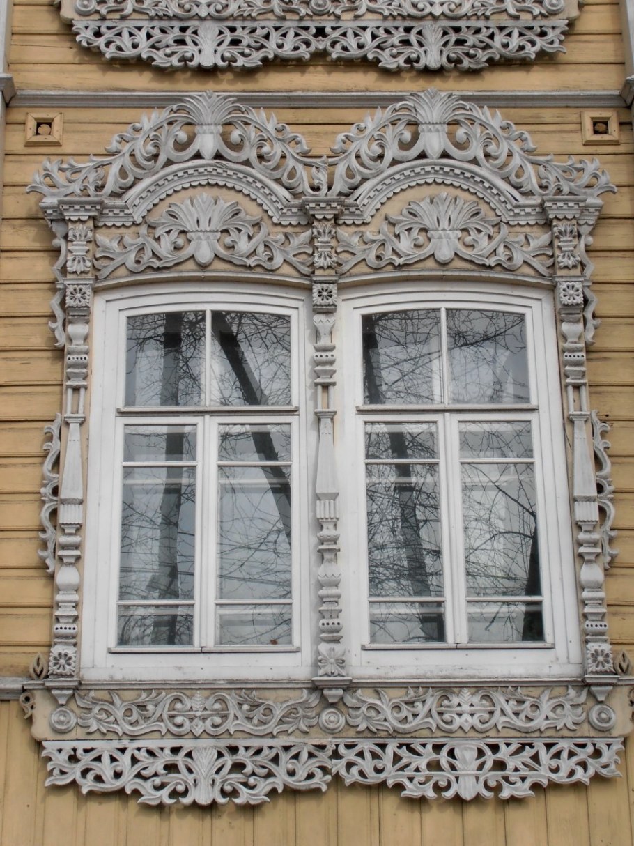 Деревянное зодчество Томск окна