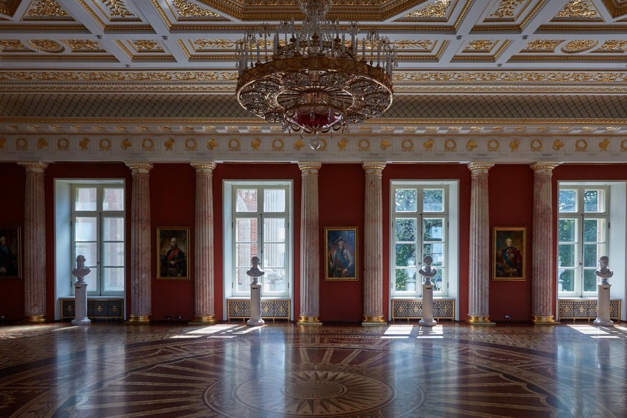 Таврический зал большого дворца в Царицыно