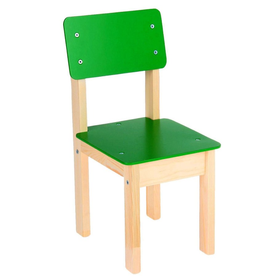 Стул детский , регулир по высоте, фанера н260-340 Классик №2