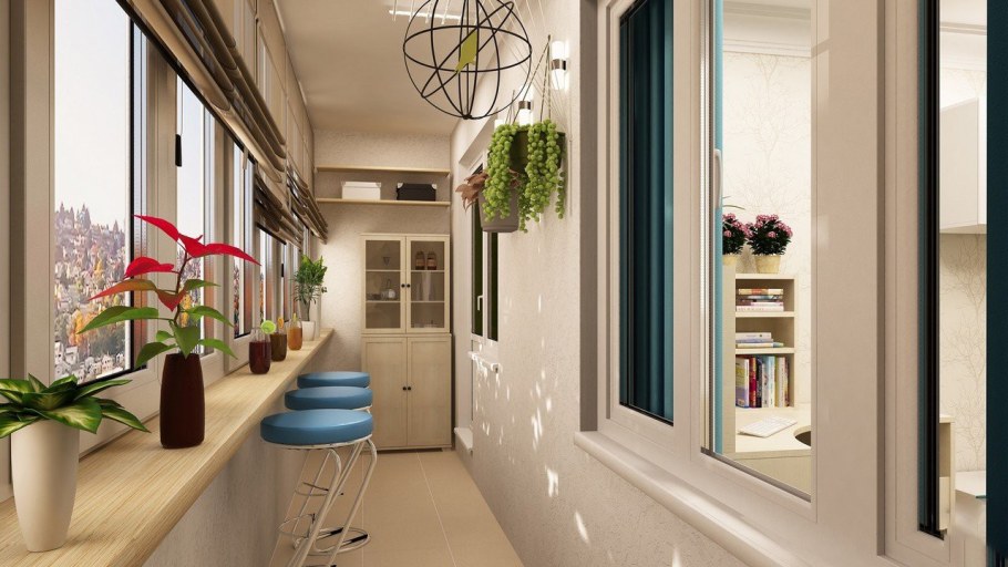 Стильный балкон