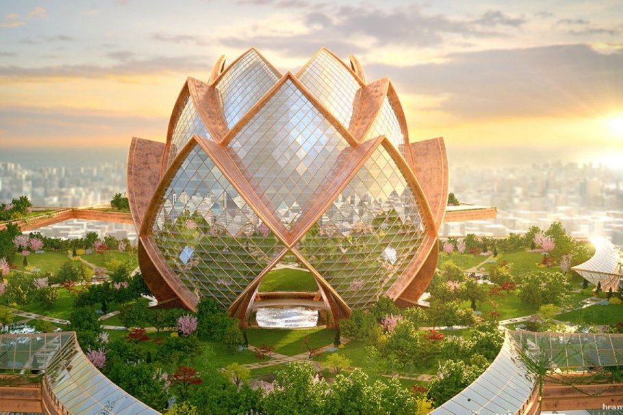 Эко футуризм в архитектуре