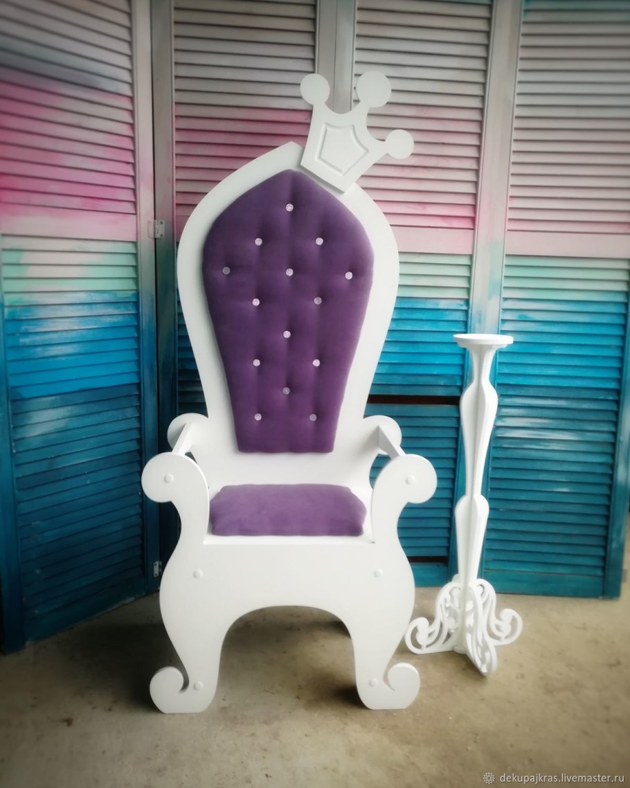 Детский Королевский трон