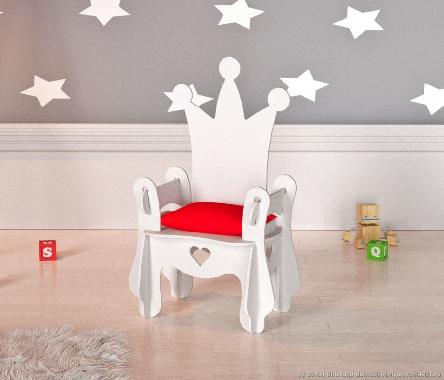 Детский стульчик трон