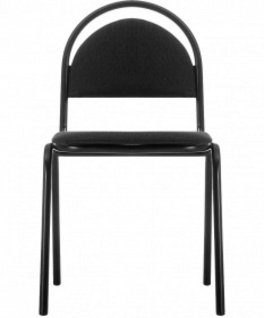 Стул стандарт ТК-3 (св.сер.),, BL(черный муар)