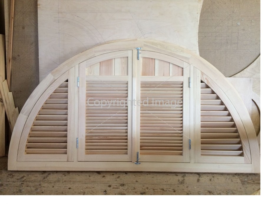Ставни на арочные окна