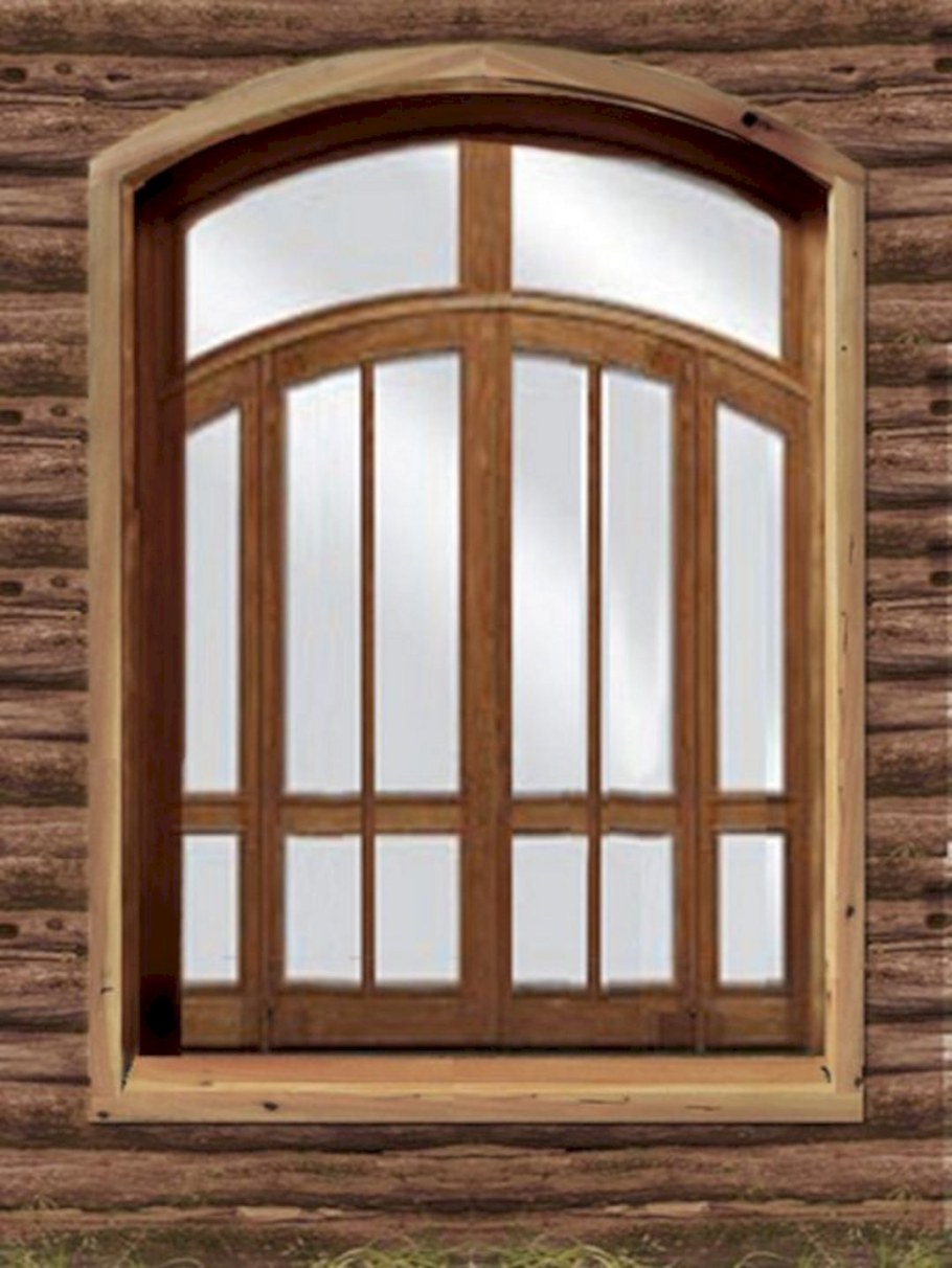 Красивые деревянные окна