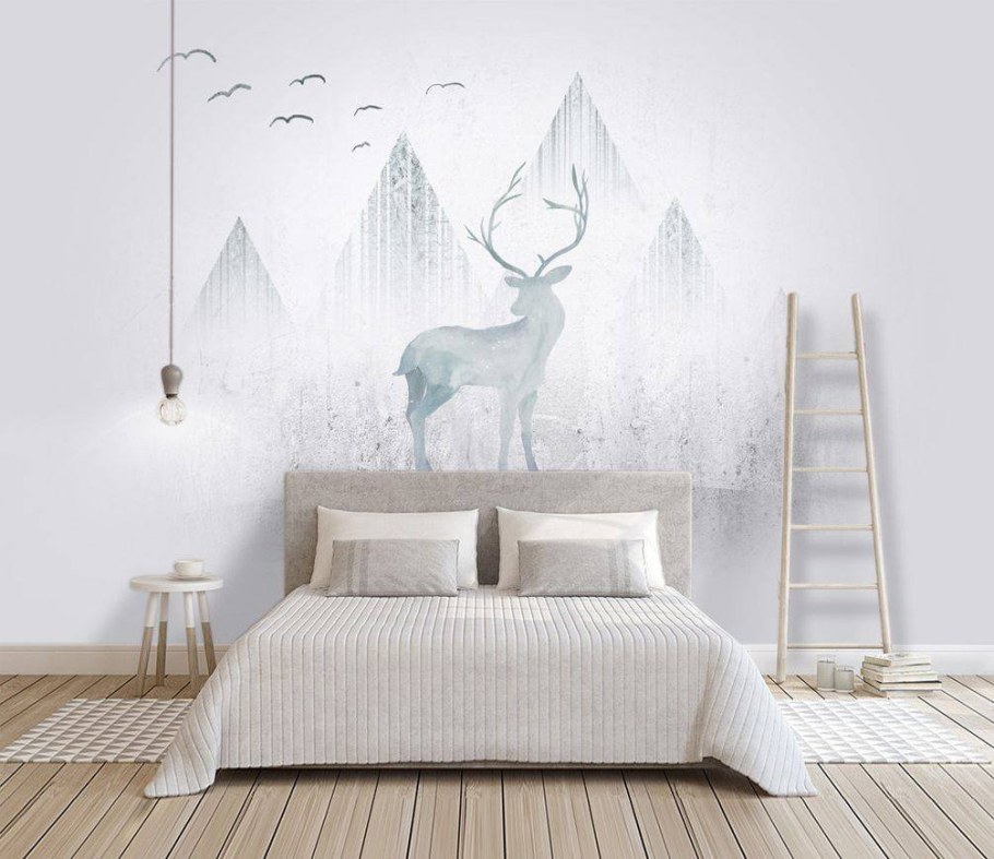 Роспись стен в скандинавском стиле